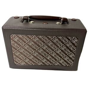 Vintage Clarion Case Brown Vintage Electronics Carrying Case Only